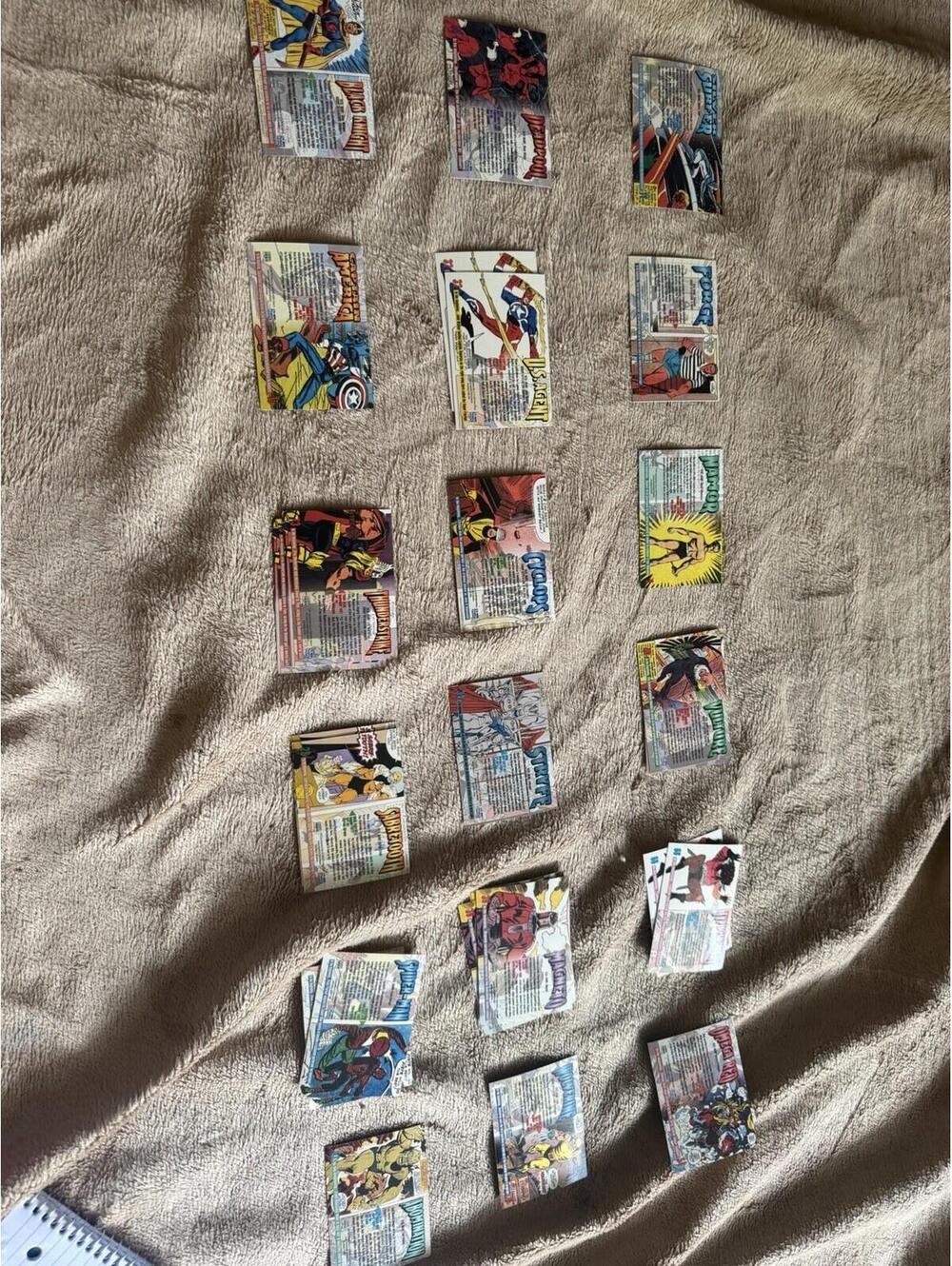 1993 Marvel Trading Cards Over 100 Cards